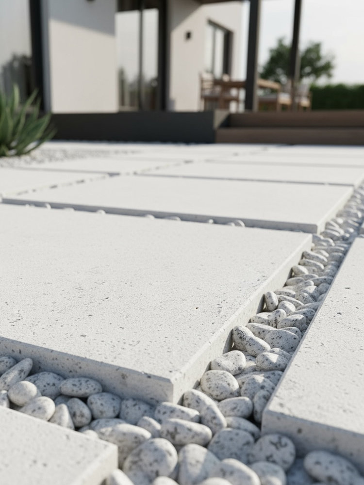 Płyta betonowa nawierzchniowa biała 90x60x4 tarasowa