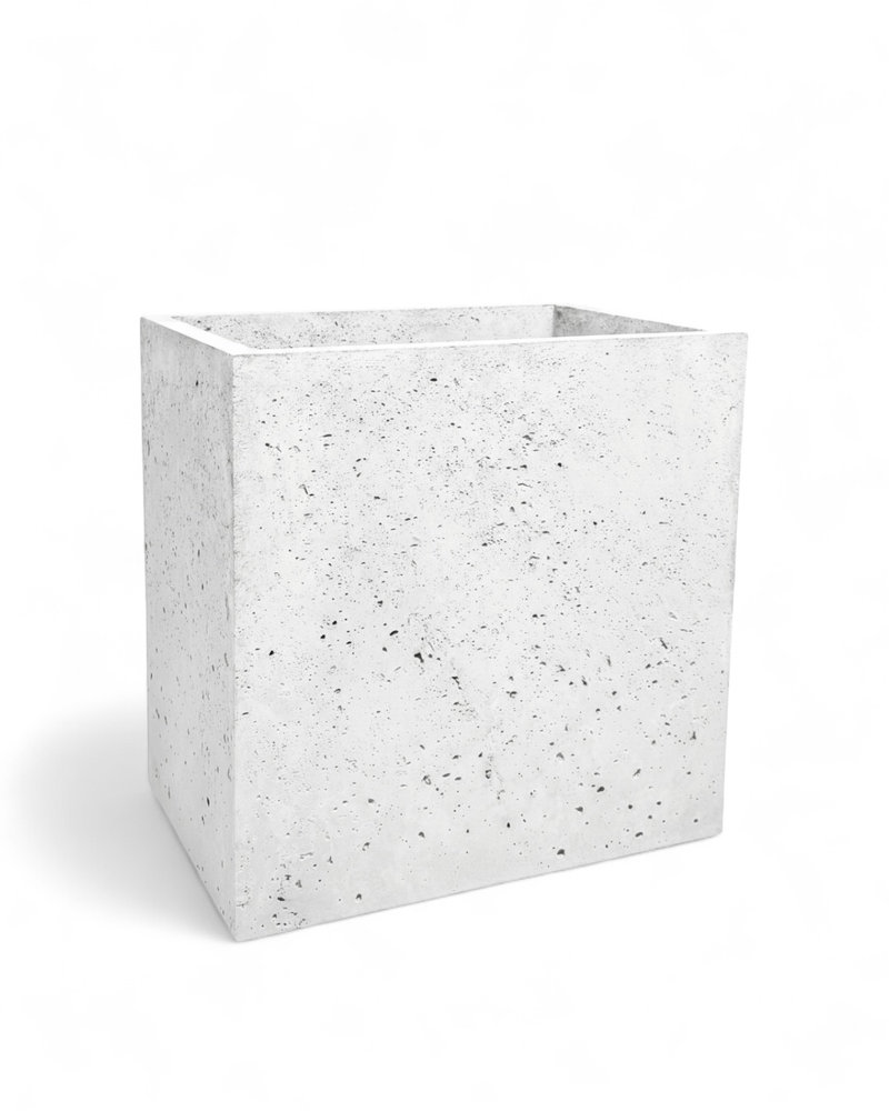 Donica Caldea biała 60x40x60 prostokątna